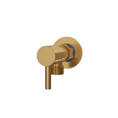 SPIN Mini Cistern Stop Brushed Brass