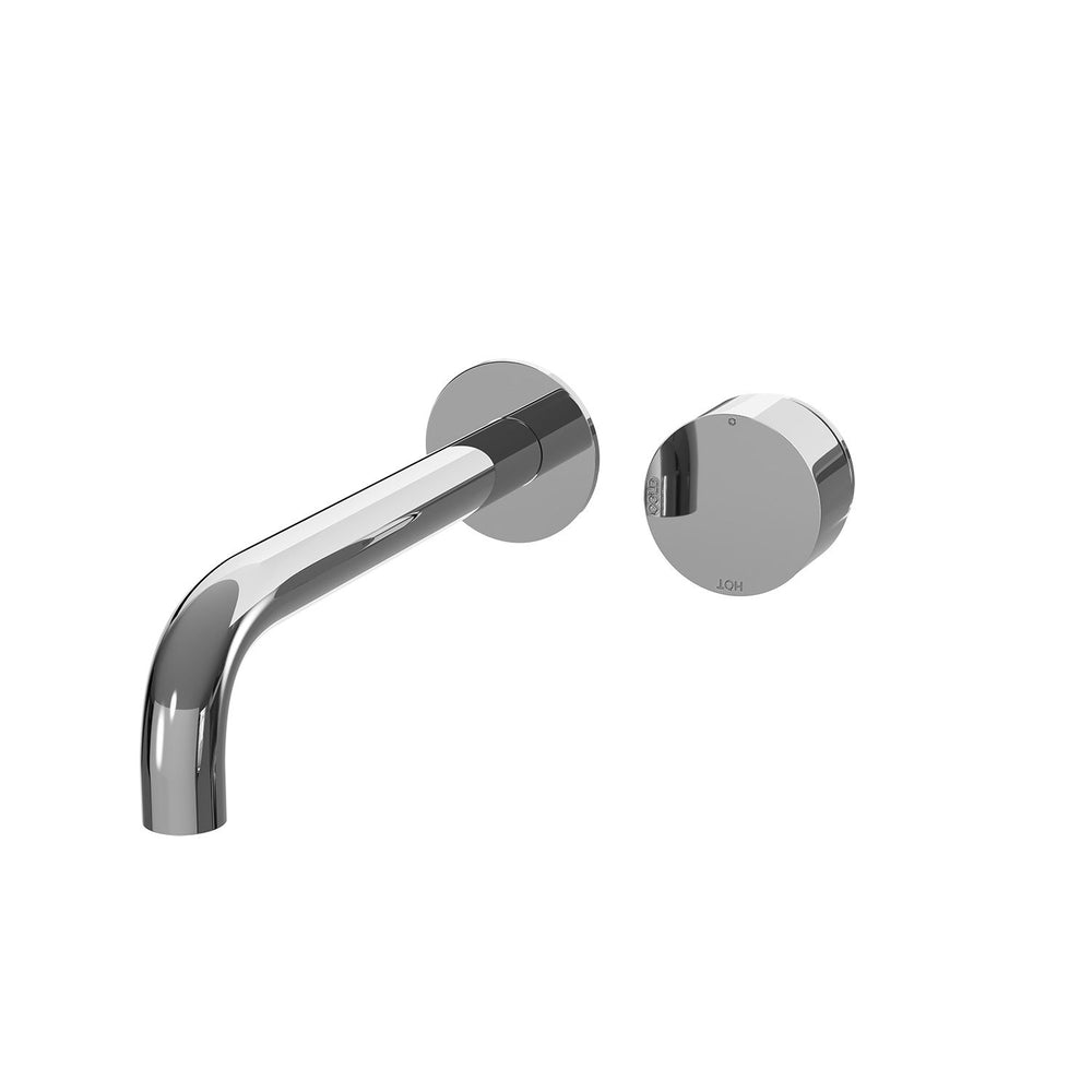SPIN In Wall Progressive Mixer & 220mm Spout Set Chrome