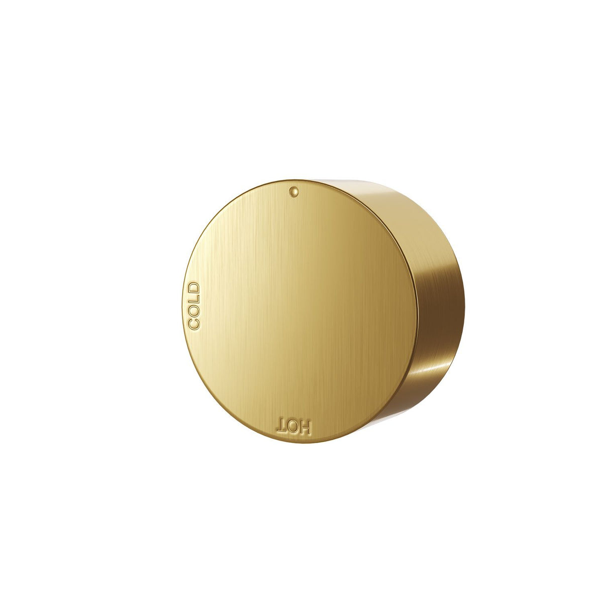 SPIN In Wall Progressive Mixer Set Brushed Brass