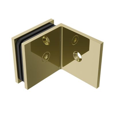 Shower Panel Wall Bracket Champagne Gold