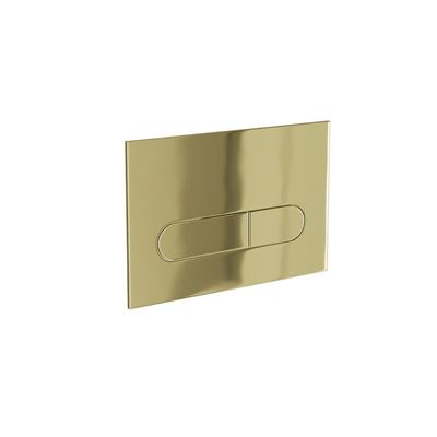 OLLIE Push Plate for Pneumatic Cistern 236x152mm Champagne Gold