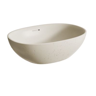 DURACRETE Concrete Bench Mount Basin Sand