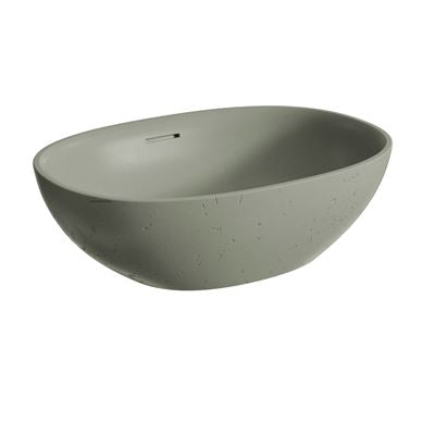 DURACRETE Concrete Bench Mount Basin Khaki