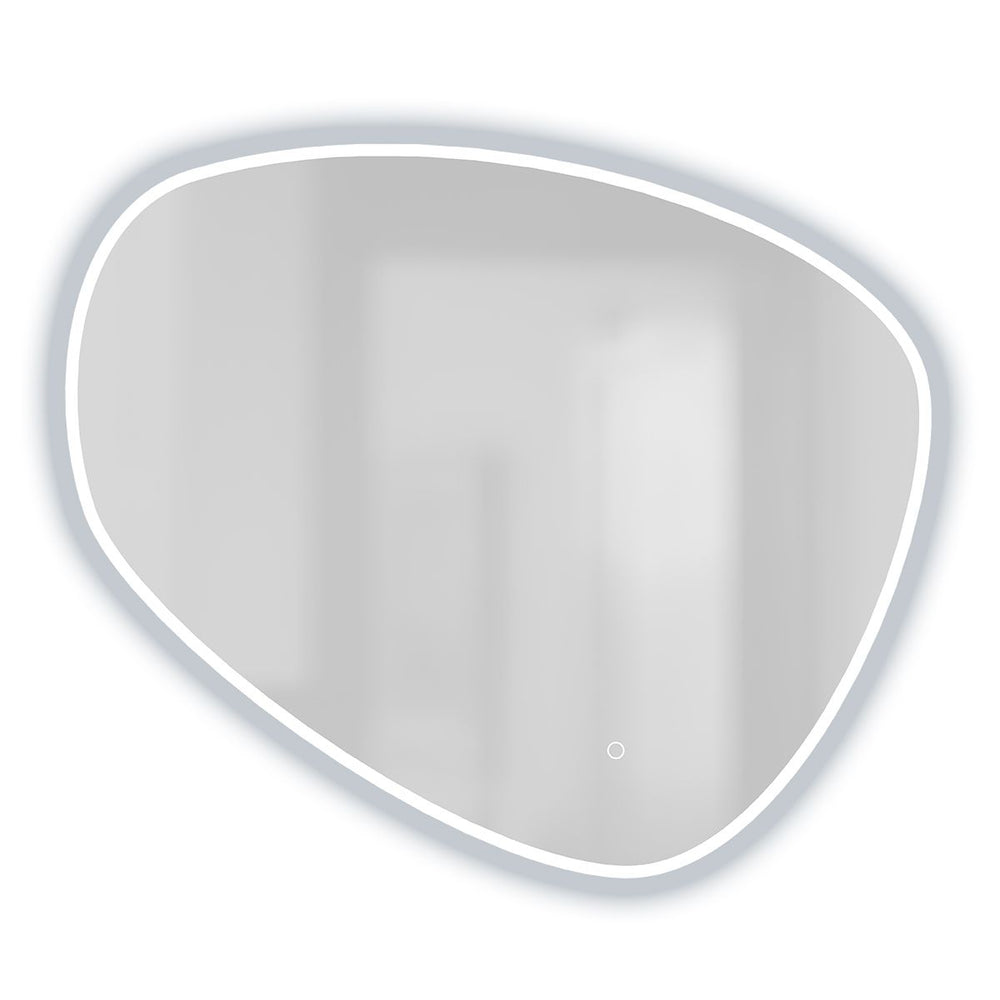 REEF Pebble LED Edge Mirror with Demister 1000x845mm