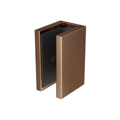 Glass Clip Titanium Bronze 10mm