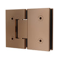 Shower Door Hinge Titanium Bronze 180 Degree
