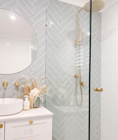 Shower Handle Titanium Bronze