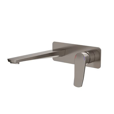 FLOW In Wall Mixer & Spout Kit Brushed Nickel 220mm