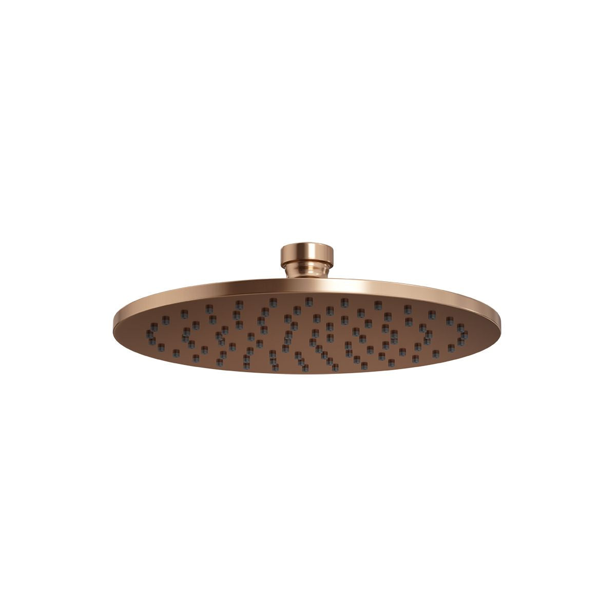 MONSOON Round Shower Head Titanium Bronze 200mm