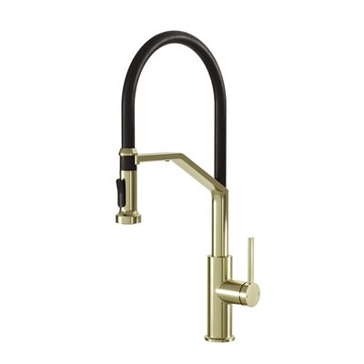 DUOFLOW Kitchen Mixer with Filtered Water Function Brushed Champagne Gold