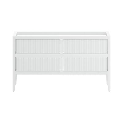 PROVENCE Freestanding Vanity 1500mm Matte White, front view