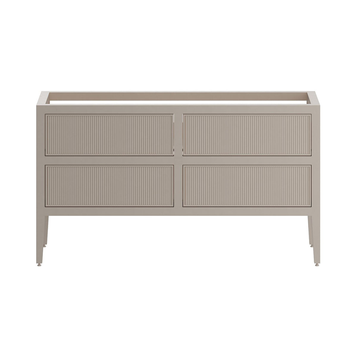 PROVENCE Freestanding Vanity 1500mm Latte, front view