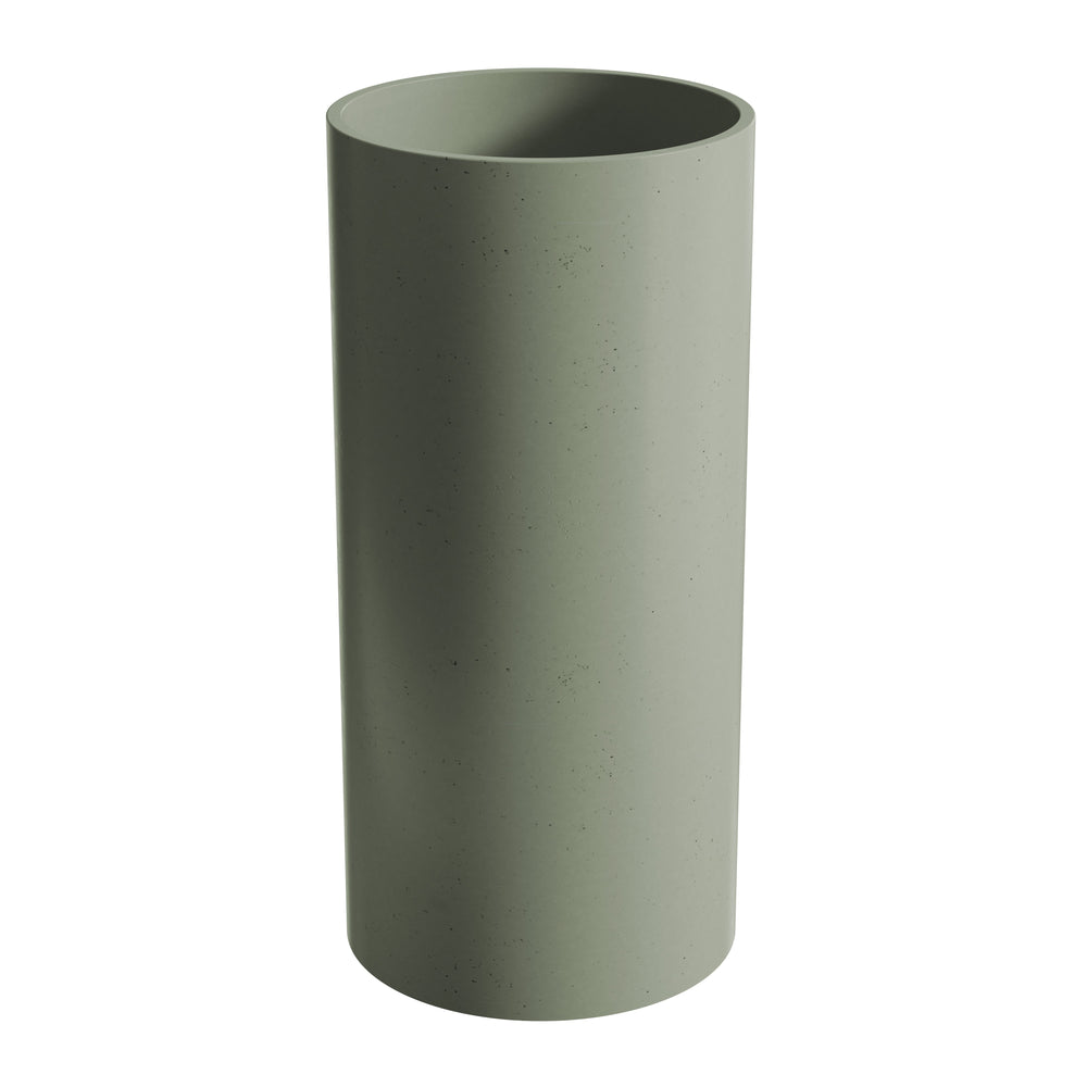 INFINITE Concrete Pedestal Basin Khaki