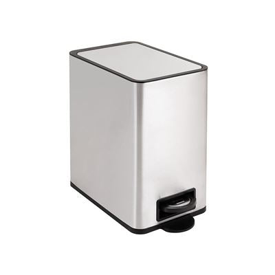 LINEAR 8L Soft Closing Pedal Bin Brushed Stainless