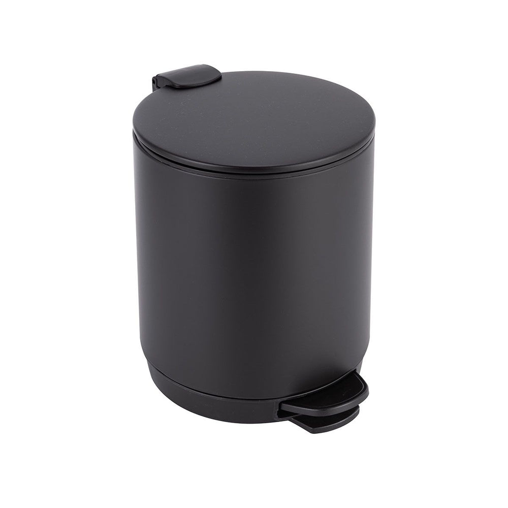 OSCAR 5L Soft Closing Pedal Bin Black