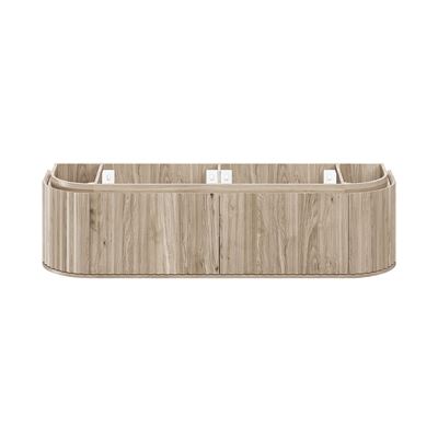 REEF Wall Hung Vanity 1800mm Oak Timber Veneer
