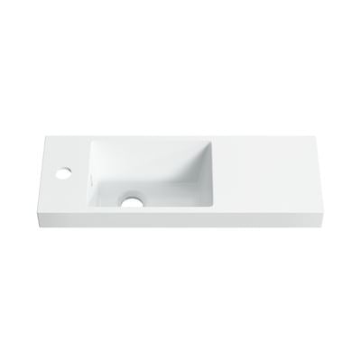 FLEX Integrated Basin Top w/ Overflow 600mm Matte White