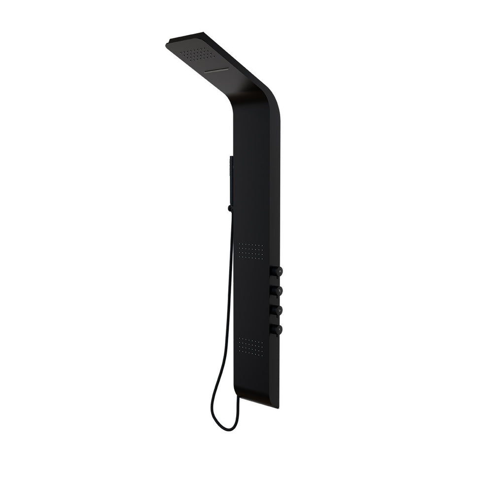 REEF Multi-Functional Shower Panel RHS Operation Matte Black