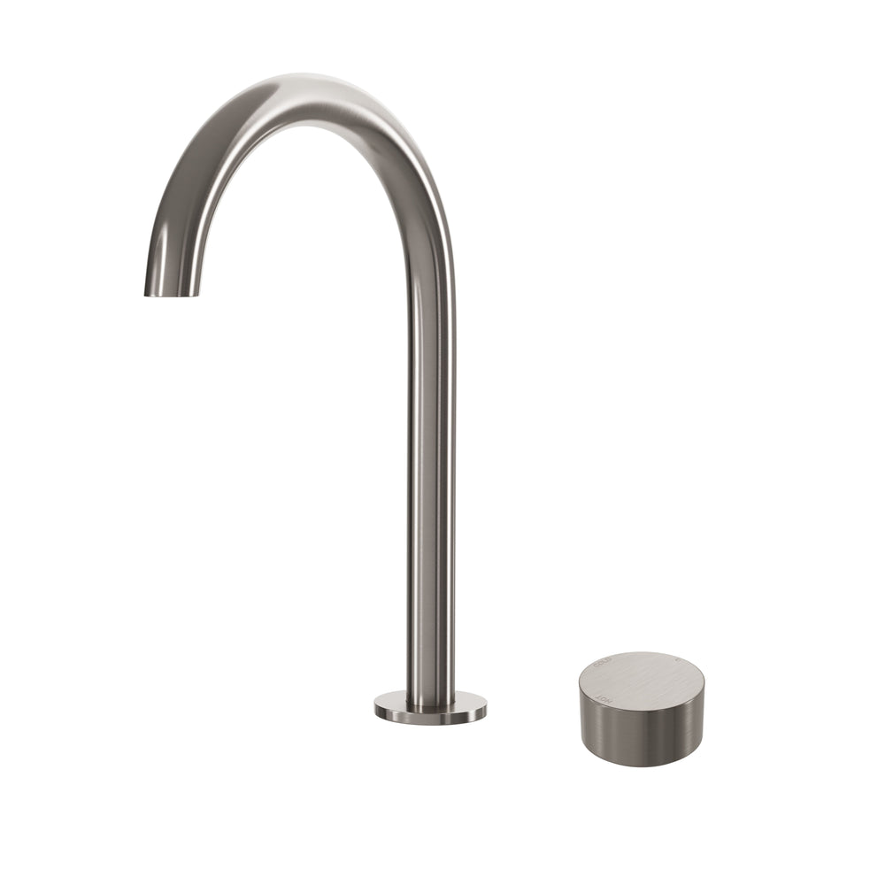 SPIN Progressive Hob Mixer & 115mm Spout Set Brushed Nickel