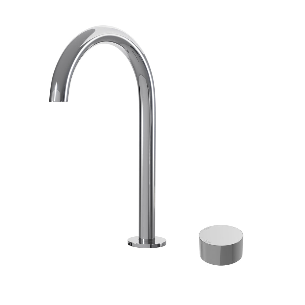 SPIN Progressive Hob Mixer & 115mm Spout Set Chrome