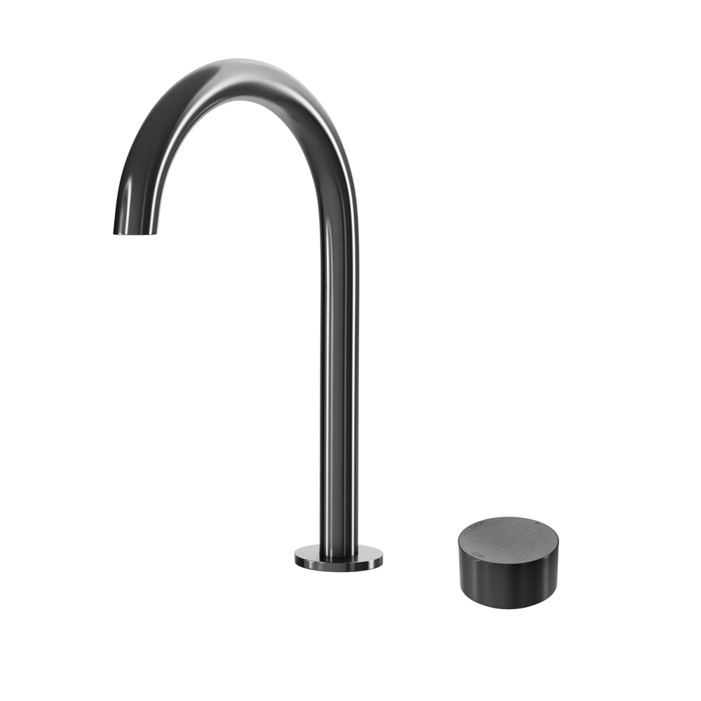 SPIN Progressive Hob Mixer & 115mm Spout Set Gunmetal