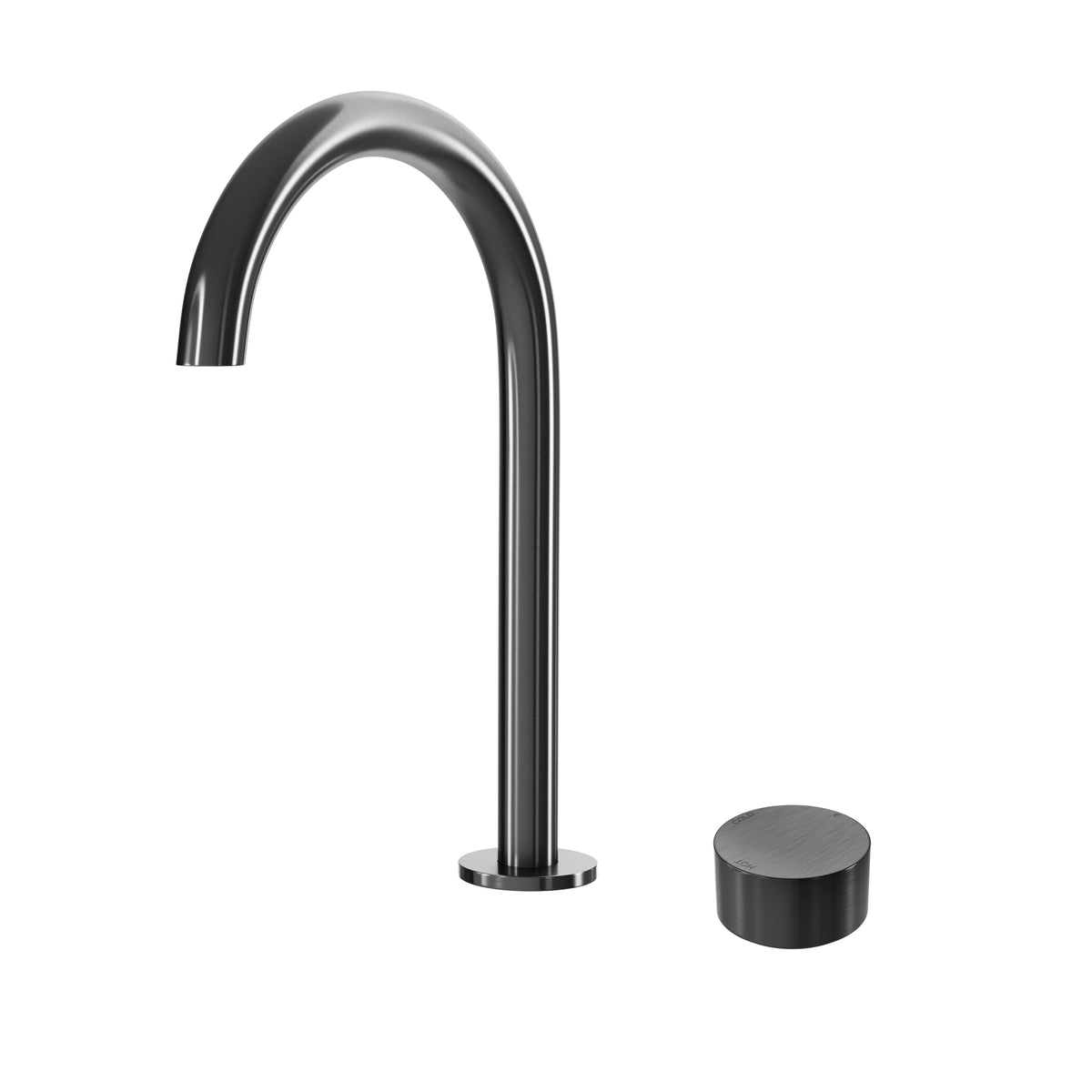 SPIN Progressive Hob Mixer & 115mm Spout Set Gunmetal