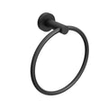 SPIN Guest Towel Ring Matte Black