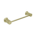 SYMMETRY Hand Towel Holder 300mm Brushed Champagne Gold, front view