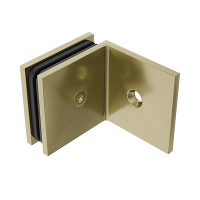 Shower Panel Wall Bracket Brushed Champagne Gold