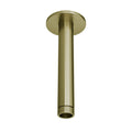 SPIN Ceiling Dropper Brushed Champagne Gold 150mm