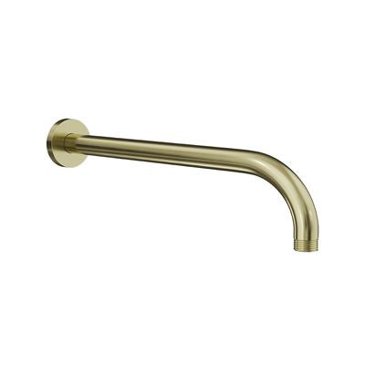 SPIN Shower Arm Brushed Champagne Gold 400mm