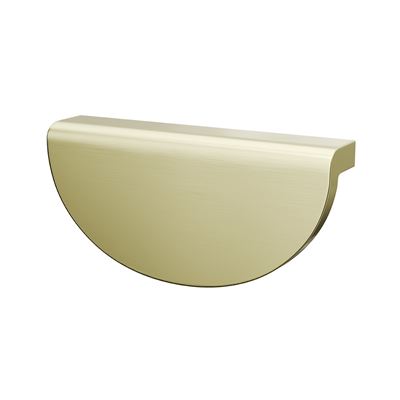 MOON Pull Handle 100mm Brushed Champagne Gold (each)
