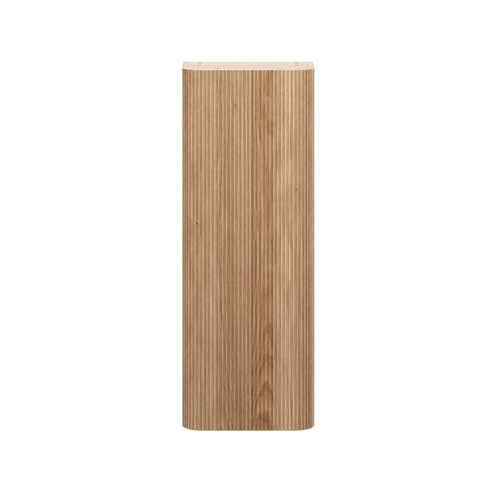 LEVANTE Side Cabinet 405x240x1100mm Light Oak Timber Veneer, front view