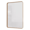 EDEN Rectangle Mirror w/ Titanium Bronze 45mm Frame 600x900mm