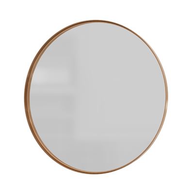 SPIN NEO Round Mirror w/ Titanium Bronze 45mm Frame 700mm