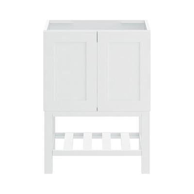 OLIVER Freestanding Vanity 600mm Matte White