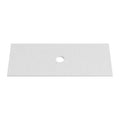 BIANCO CARRARA Silica Free 20mm Thick Stone Top 1205mm