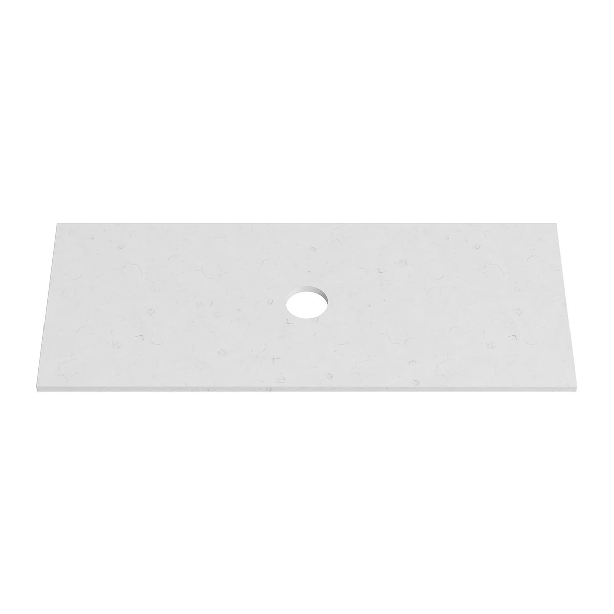 BIANCO CARRARA Silica Free 20mm Thick Stone Top 1205mm