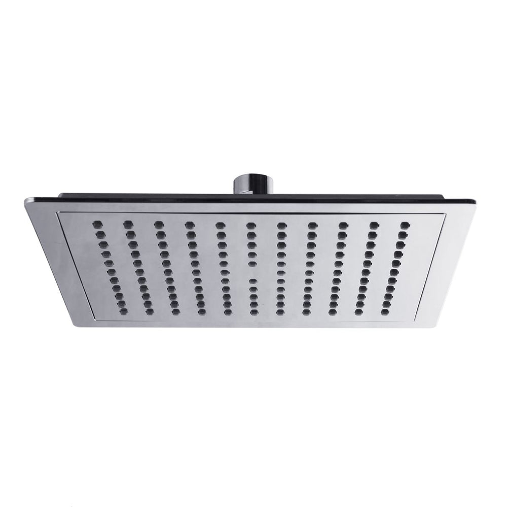 MONSOON Razor Square Shower Head Chrome 225mm