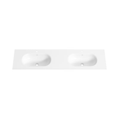 KIRRA Vanity Top, w/ Integrated Basin w/ Overflow 1800mm Matte White