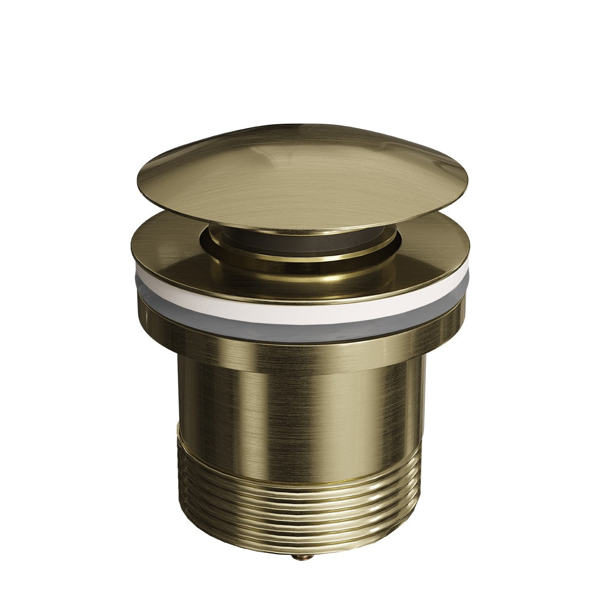 Universal Dome Pop Up Waste Brushed Champagne Gold 40mm