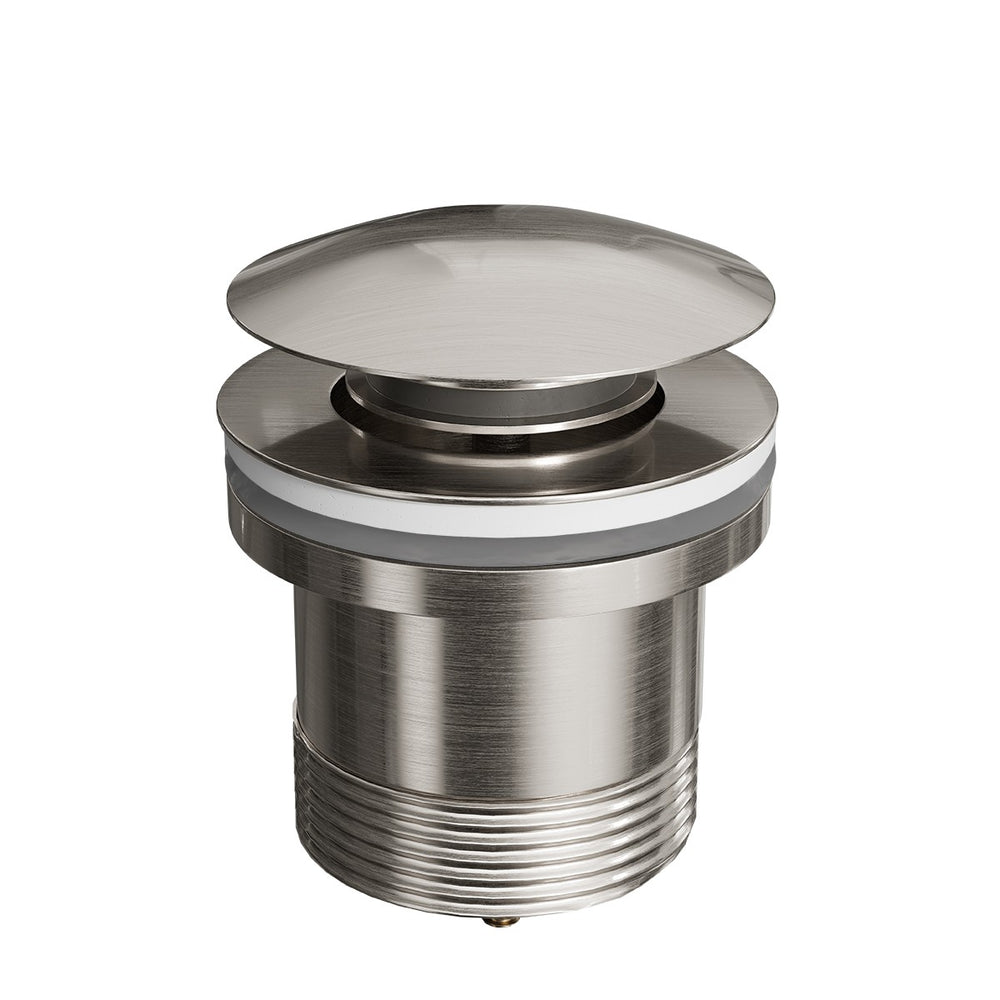 Universal Dome Pop Up Waste Brushed Nickel 40mm