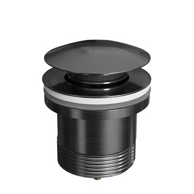 Universal Dome Pop Up Waste Gunmetal 40mm