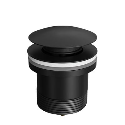 Universal Dome Pop Up Waste Matte Black 40mm