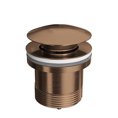 Universal Dome Pop Up Waste Titanium Bronze 40mm
