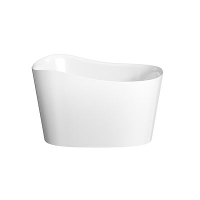 FUJI Freestanding Bath with Overflow Matte White 1300mm