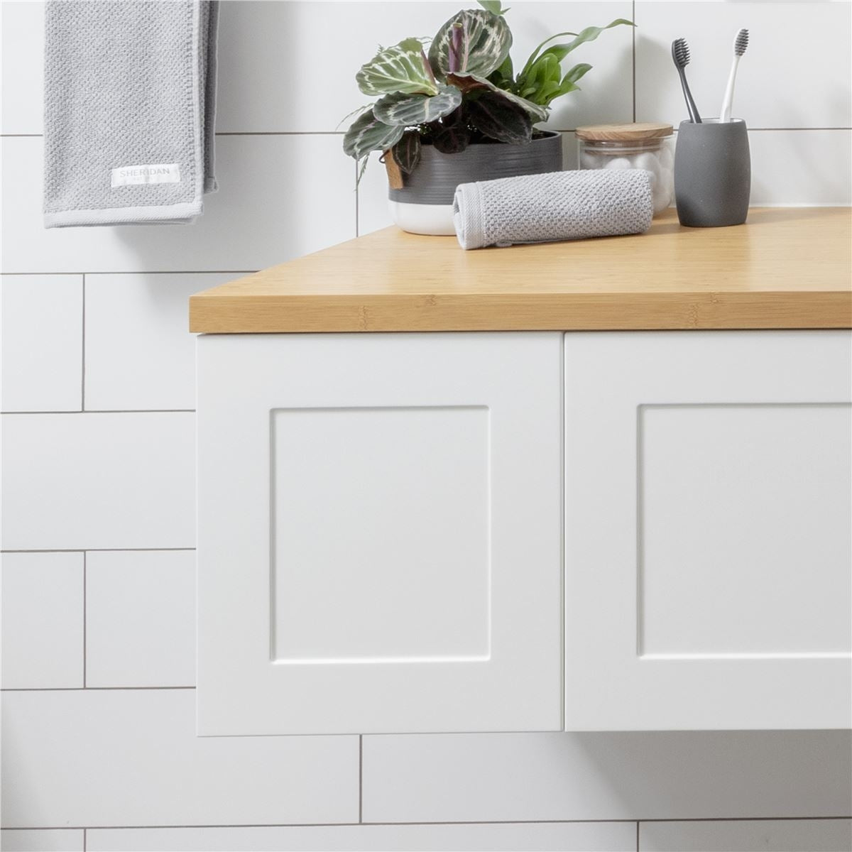 BOSTON Wall Hung Vanity 300mm Matte White