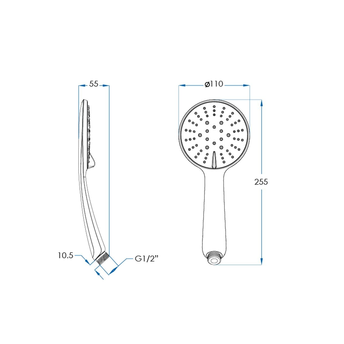 MIST Hand Shower Chrome