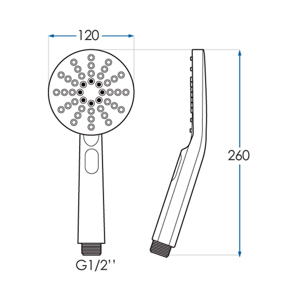 EDEN Hand Shower Chrome