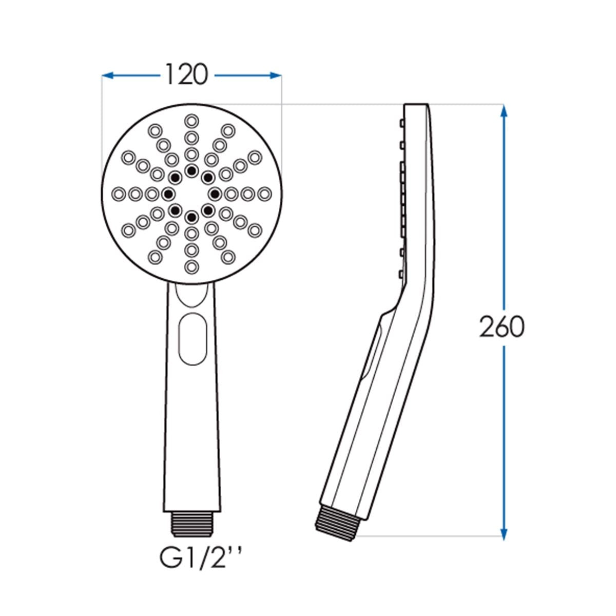 EDEN Hand Shower Chrome